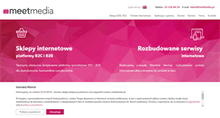 Desktop Screenshot of meetmedia.pl