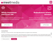 Tablet Screenshot of meetmedia.pl